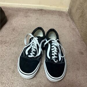 Vans Classic Black and White Sneakers